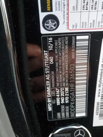 2017 MERCEDES-BENZ SLC 43 AMG - WDDPK6GA1HF136503