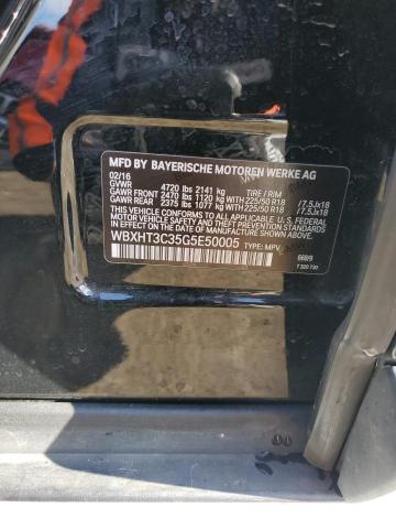 2016 BMW X1 XDRIVE2 - WBXHT3C35G5E50005