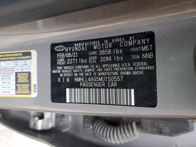 KMHLL4AG5MU150557 | 2021 HYUNDAI ELANTRA SE