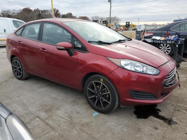  FORD FIESTA 2016 Червоний
