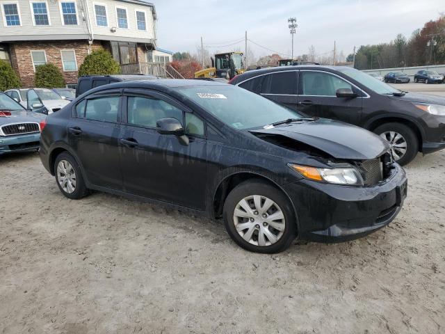 Vin: 2hgfb2f59ch609723, lot: 76899403, honda civic lx 20124