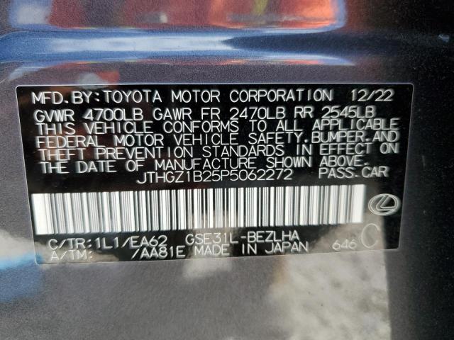 2023 LEXUS IS 350 F S - JTHGZ1B25P5062272