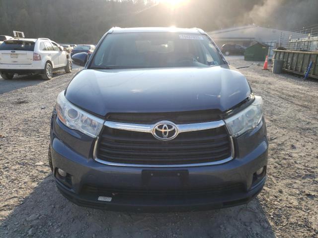 VIN 5TDJKRFH6ES030981 2014 Toyota Highlander, Xle no.5