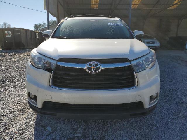 VIN 5TDYKRFH1FS040205 2015 Toyota Highlander, Limited no.5