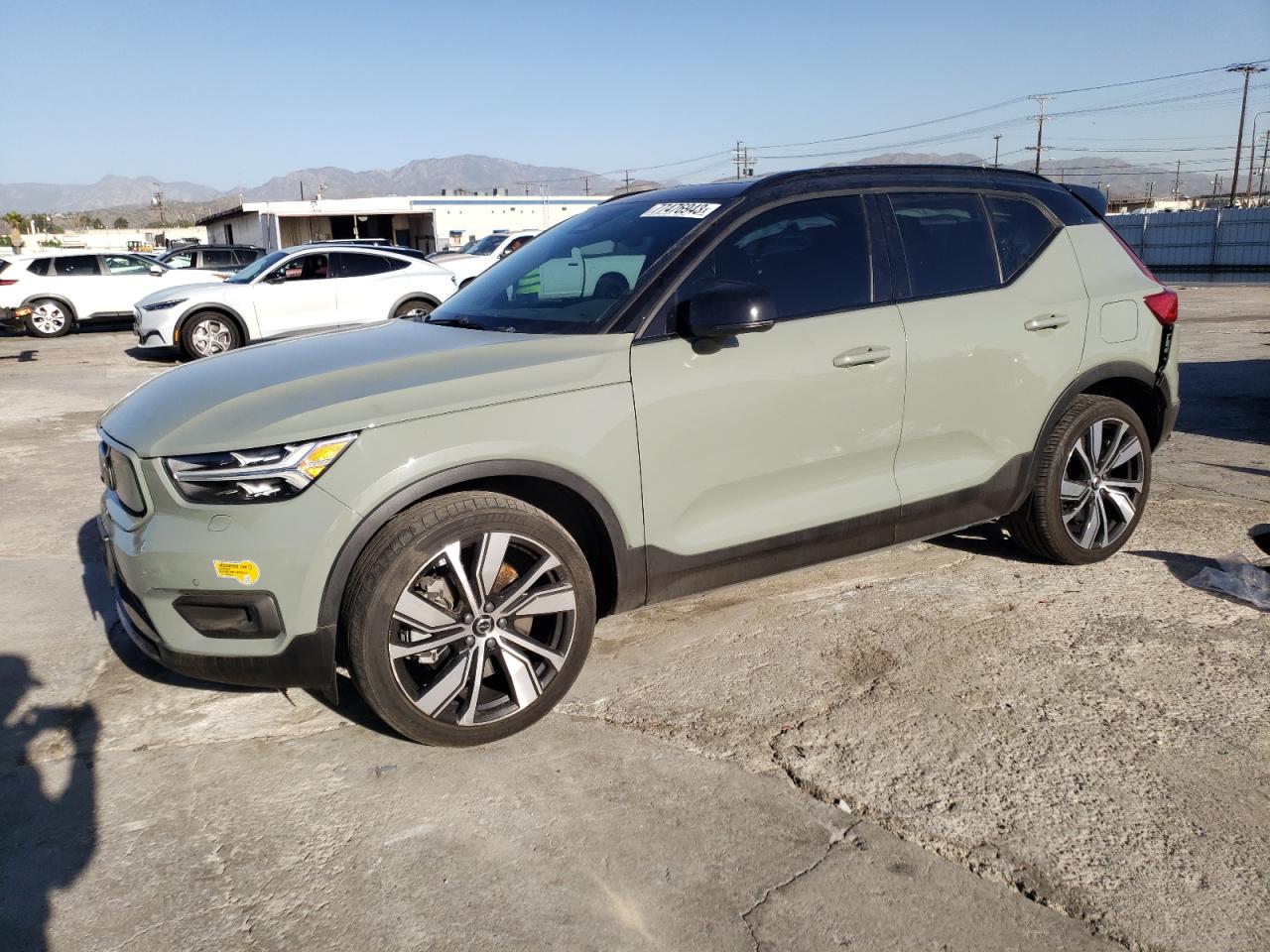 2021 Volvo Xc40 Recharge vin: YV4ED3UR0M2440635