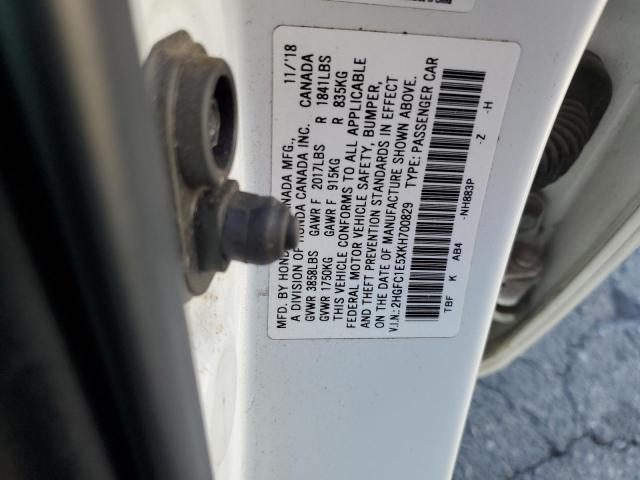 2HGFC1E5XKH700829 Honda CIVIC SI