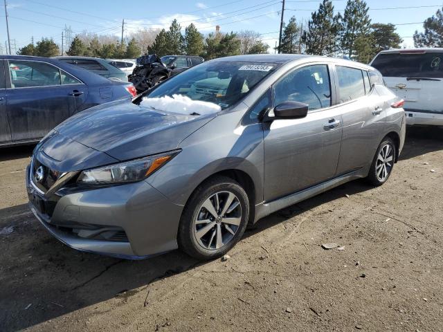 Lot #2438879255 2021 NISSAN LEAF S PLU salvage car