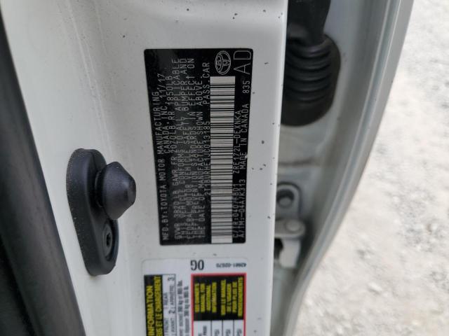 2018 TOYOTA COROLLA L - 2T1BURHE1JC013185