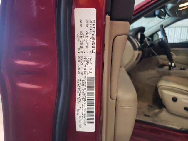 1C4RJFCGXFC608373 Jeep Grand Cherokee Overland