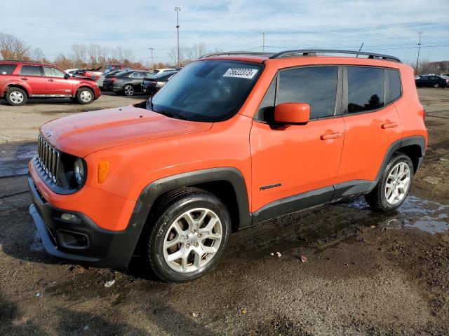 ZACCJABT2GPC44356 | 2016 JEEP RENEGADE L