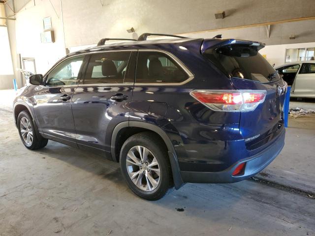 VIN 5TDJKRFHXES051459 2014 Toyota Highlander, Xle no.2