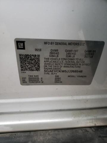 2018 BUICK ENCLAVE AV - 5GAEVCKW5JJ268548