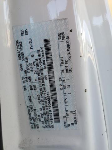 1FBNE31L19DA58615 2009 Ford Econoline E350 Super Duty Wagon