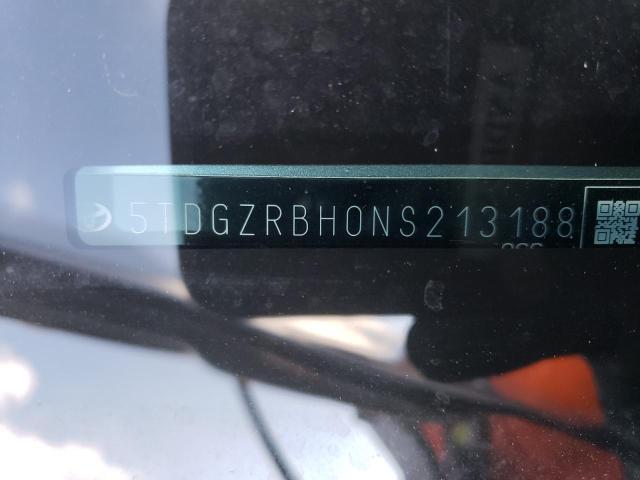 5TDGZRBH0NS213188 | 2022 TOYOTA HIGHLANDER