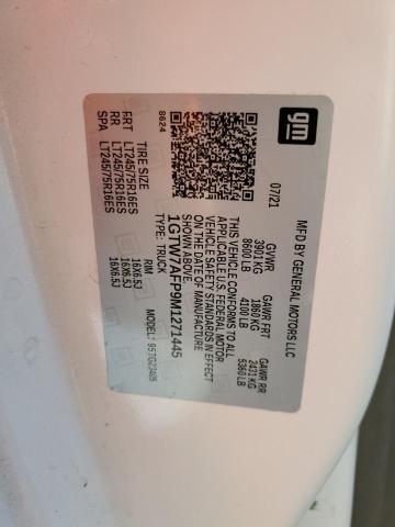 2021 GMC SAVANA G25 1GTW7AFP9M1271445