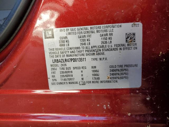 LRBAZLR47PD013511 | 2023 BUICK ENVISION P