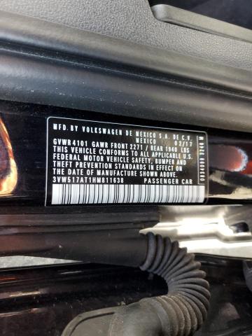 2017 VOLKSWAGEN BEETLE S/S - 3VW517AT1HM811638