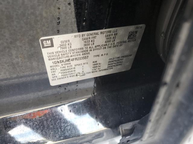 2015 CHEVROLET SUBURBAN K - 1GNSKJKC4FR293557