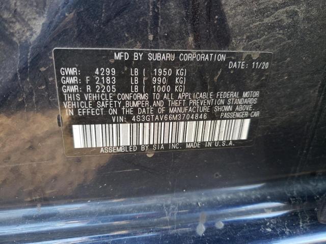 4S3GTAV66M3704846 Subaru Impreza Premium