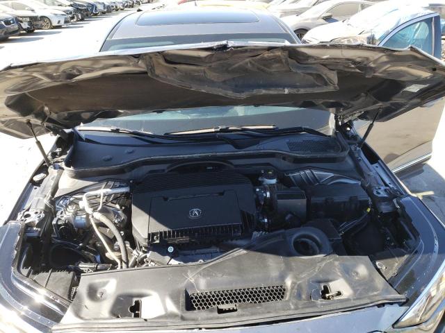 5J8YD9H44NL002859 Auction: COPART Lot: 75087943 Location: CA - LOS ANGELES 5J8YD9H44NL002859 ACURA MDX 2022 GRAY Photo 12