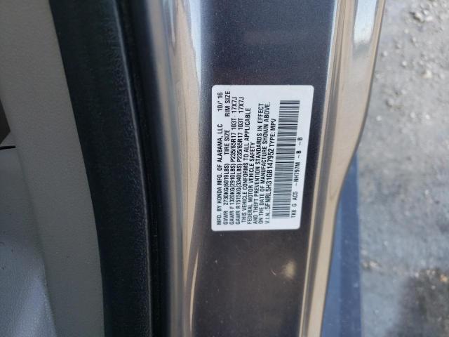 2016 HONDA ODDESEY 5FNRL5H31GB147952