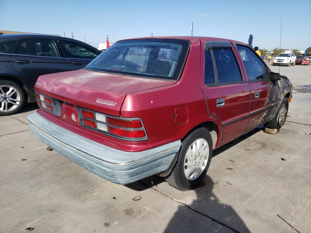 1B3XP28D7MN596120 1991 Dodge Shadow America