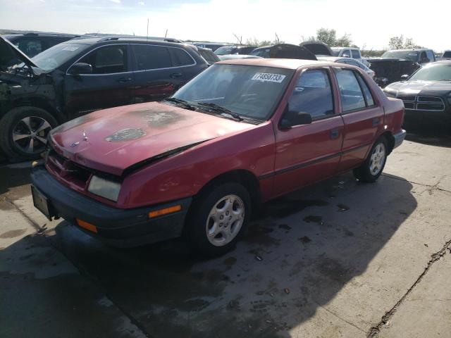 1991 Dodge Shadow America VIN: 1B3XP28D7MN596120 Lot: 74858733