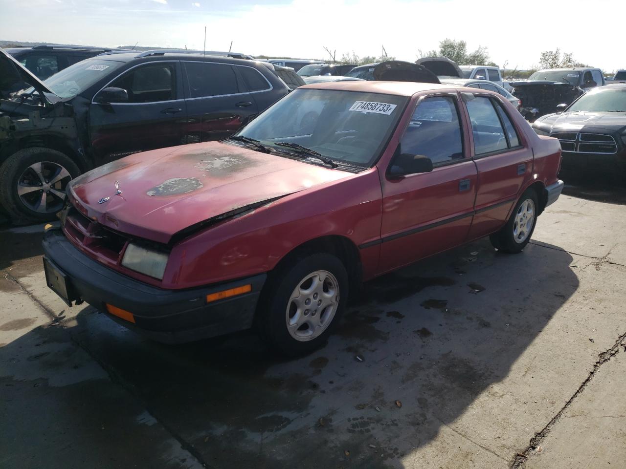 1B3XP28D7MN596120 1991 Dodge Shadow America