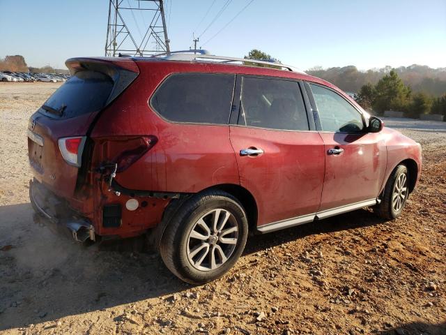  NISSAN PATHFINDER 2015 Червоний