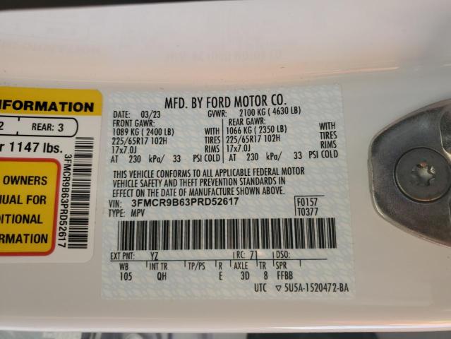 2023 FORD BRONCO SPO - 3FMCR9B63PRD52617