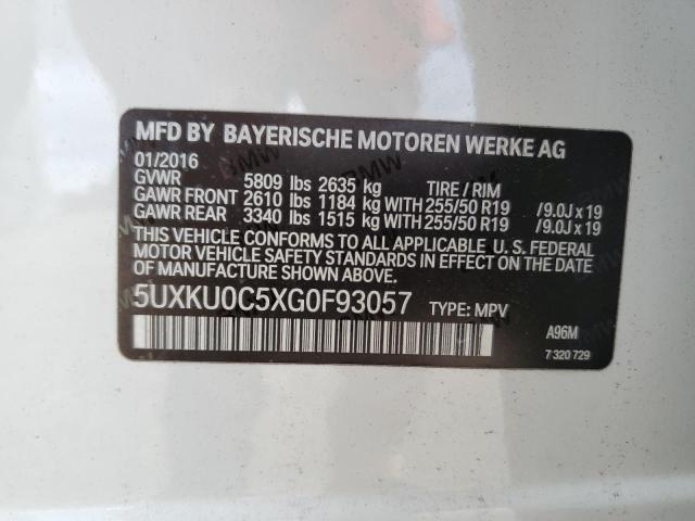 5UXKU0C5XG0F93057 2016 BMW X6 - Image 13