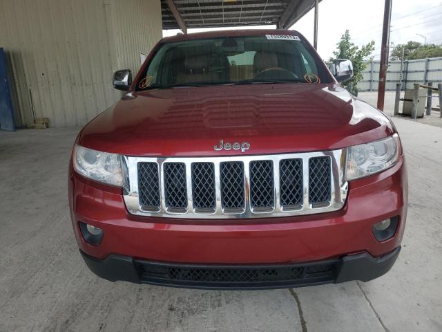 1C4RJECT8DC643191 2013 Jeep Grand Cherokee Overland