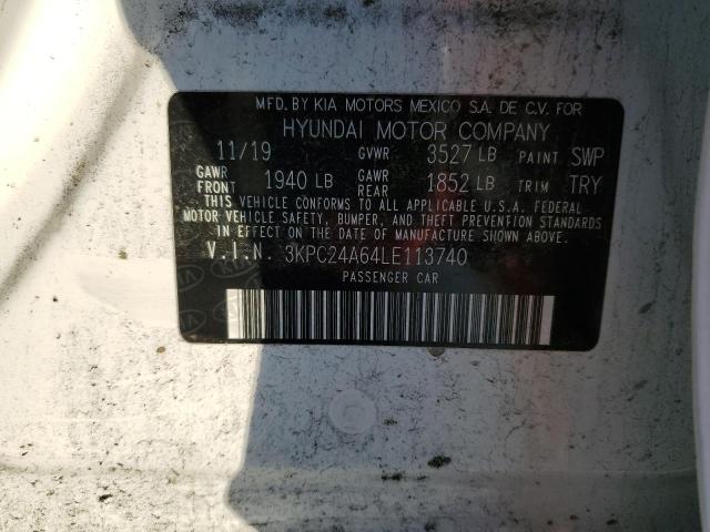 2020 HYUNDAI ACCENT SE - 3KPC24A64LE113740