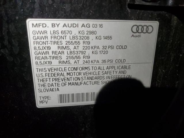 WA1LAAF72HD011746 2017 AUDI Q7, photo no. 13