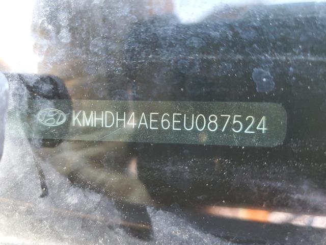 KMHDH4AE6EU087524 Hyundai ELANTRA SE