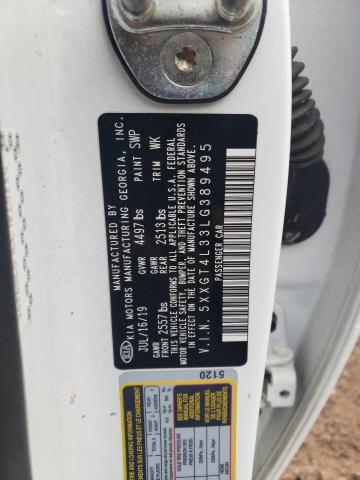 5XXGT4L33LG389495 KIA Optima Lx