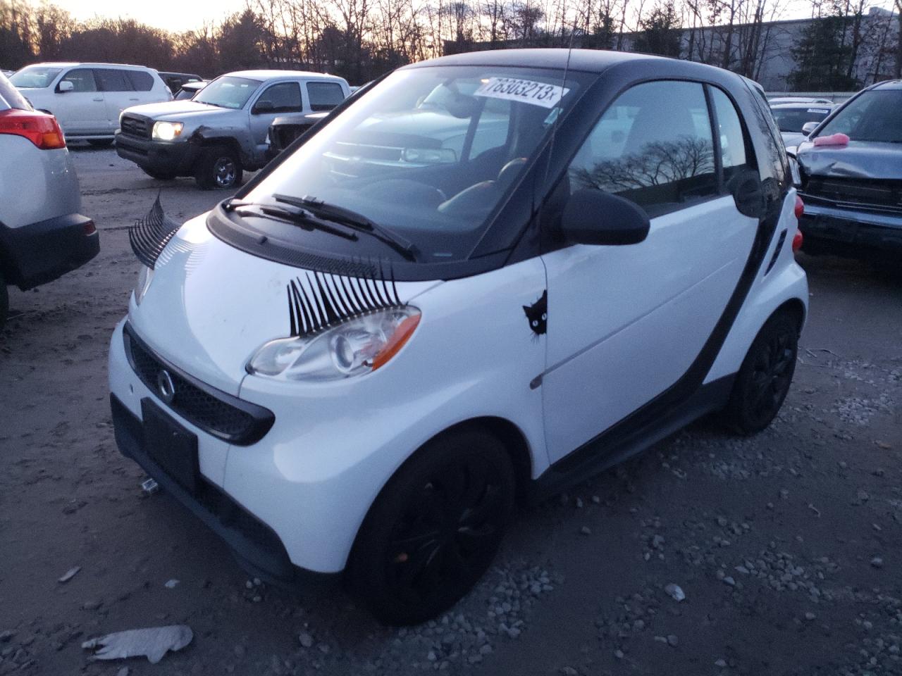 2013 Smart Fortwo Pure vin: WMEEJ3BA5DK616248