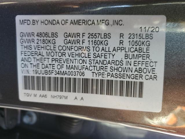 19UUB5F34MA003706 Acura TLX  10