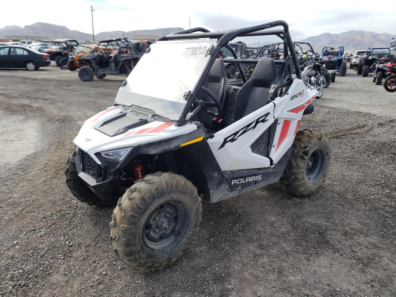 Lot #2622250947 2022 POLARIS RZR 200 EF