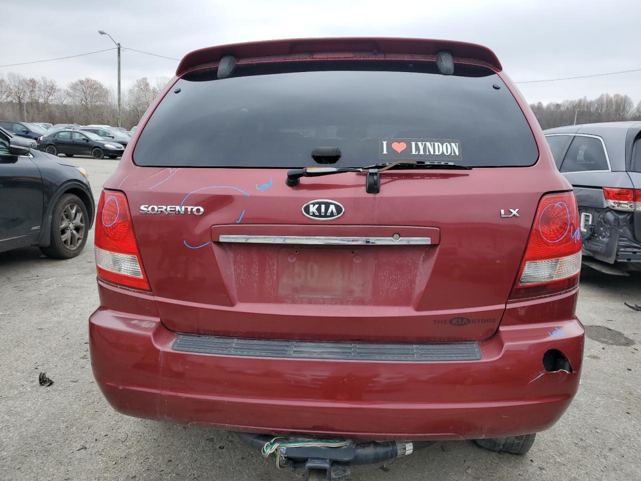 KNDJD733765513099 2006 Kia Sorento Ex