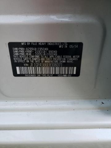 JF1GPAS66E8306071 Subaru Impreza Sport Limited