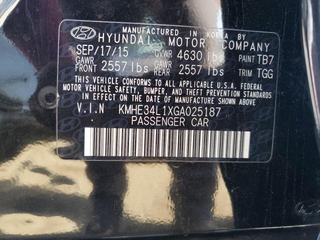 KMHE34L1XGA025187 Hyundai SONATA HYBRID
