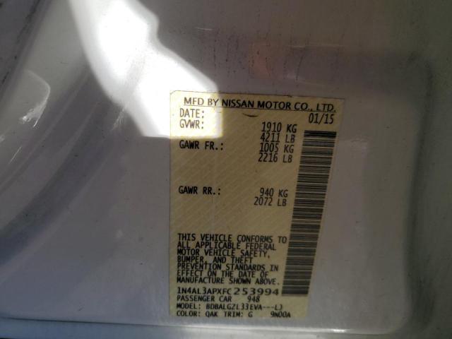 2015 NISSAN ALTIMA - 1N4AL3APXFC253994