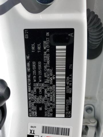5TDLZRAH4MS056988 Toyota Highlander Xse