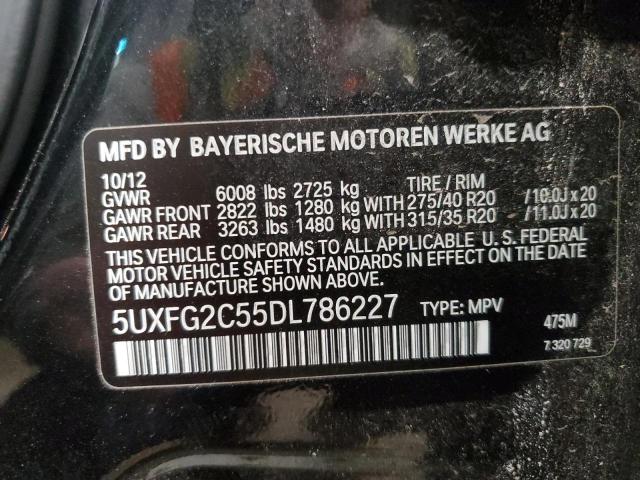 5UXFG2C55DL786227 2013 BMW X6, photo no. 13