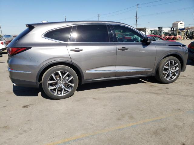 5J8YD9H44NL002859 Auction: COPART Lot: 75087943 Location: CA - LOS ANGELES 5J8YD9H44NL002859 ACURA MDX 2022 GRAY Photo 3