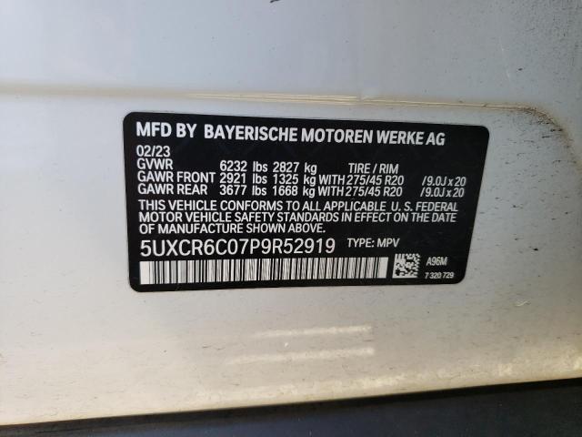 5UXCR6C07P9R52919 2023 BMW X5, photo no. 13