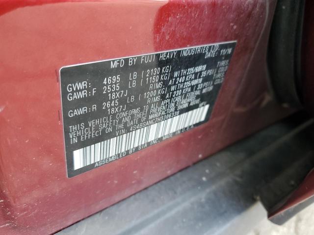 4S4BSANC7H3306338 Subaru Outback 2.5i Limited