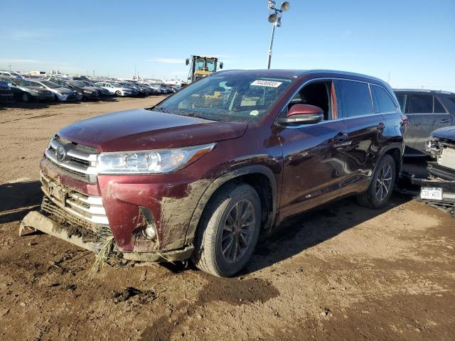 5TDJZRFH5JS903321 | 2018 Toyota highlander se