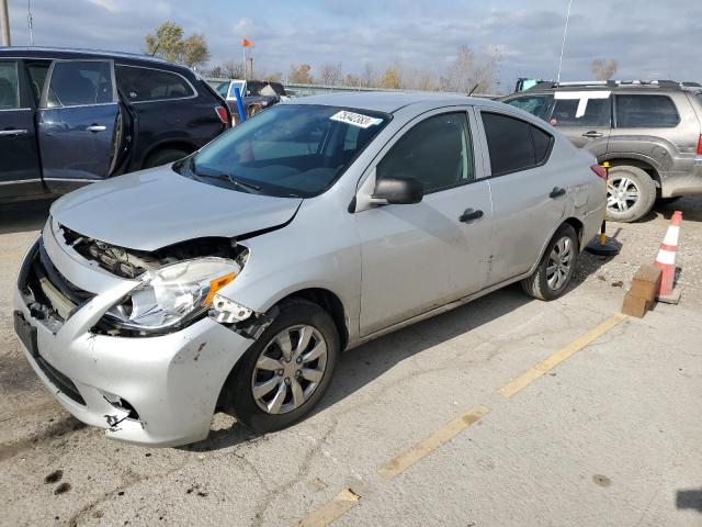 Lot #2463806707 2014 NISSAN VERSA S salvage car